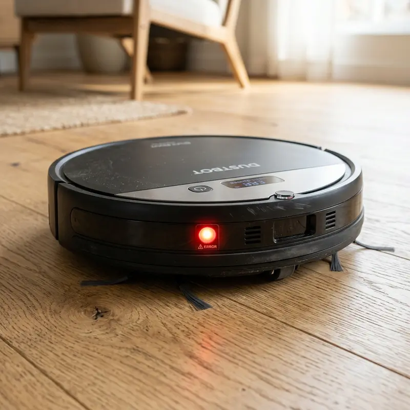 How to Fix a Robot Vacuum That Only Moves Backwards