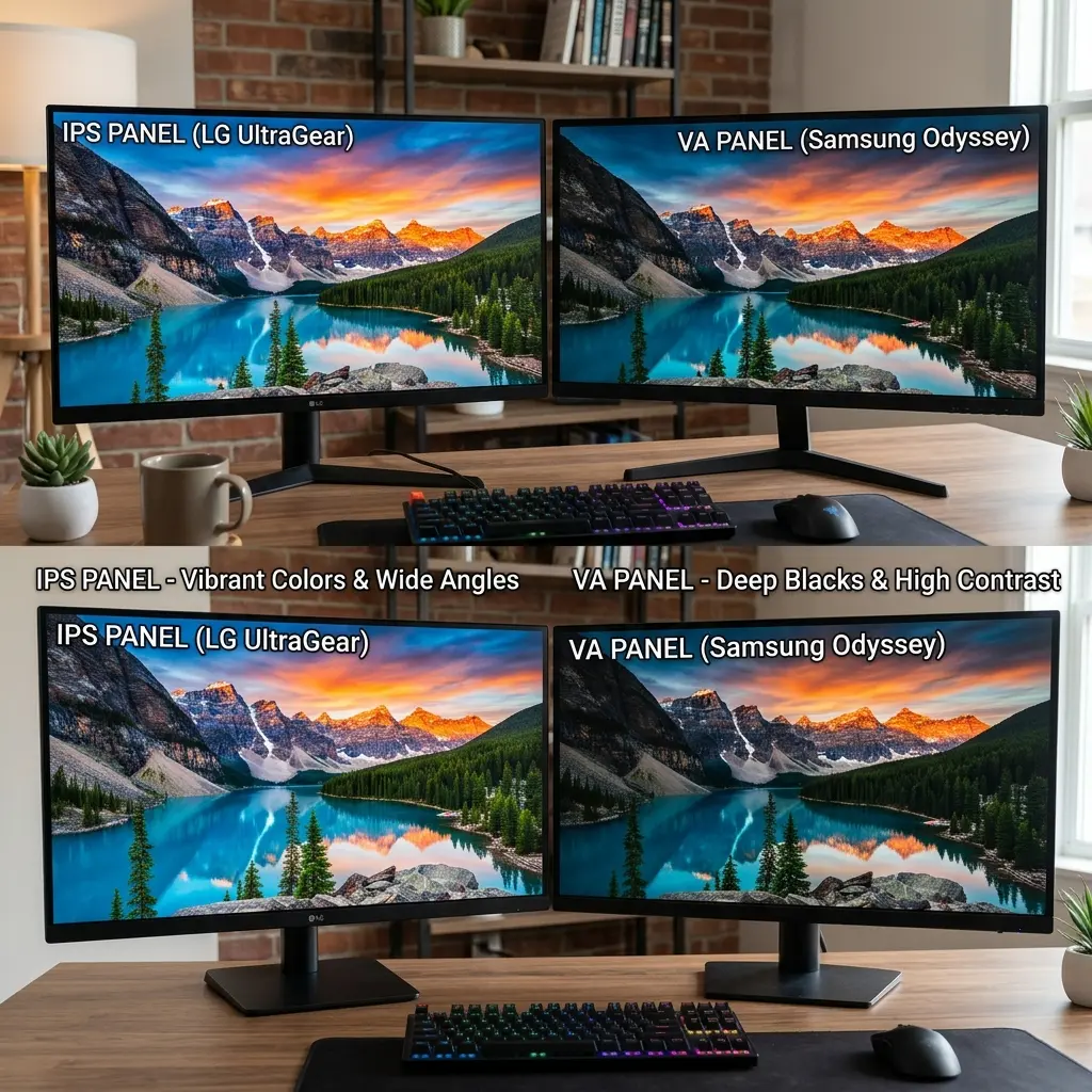 Estrutura de Display Gamer e Produtividade