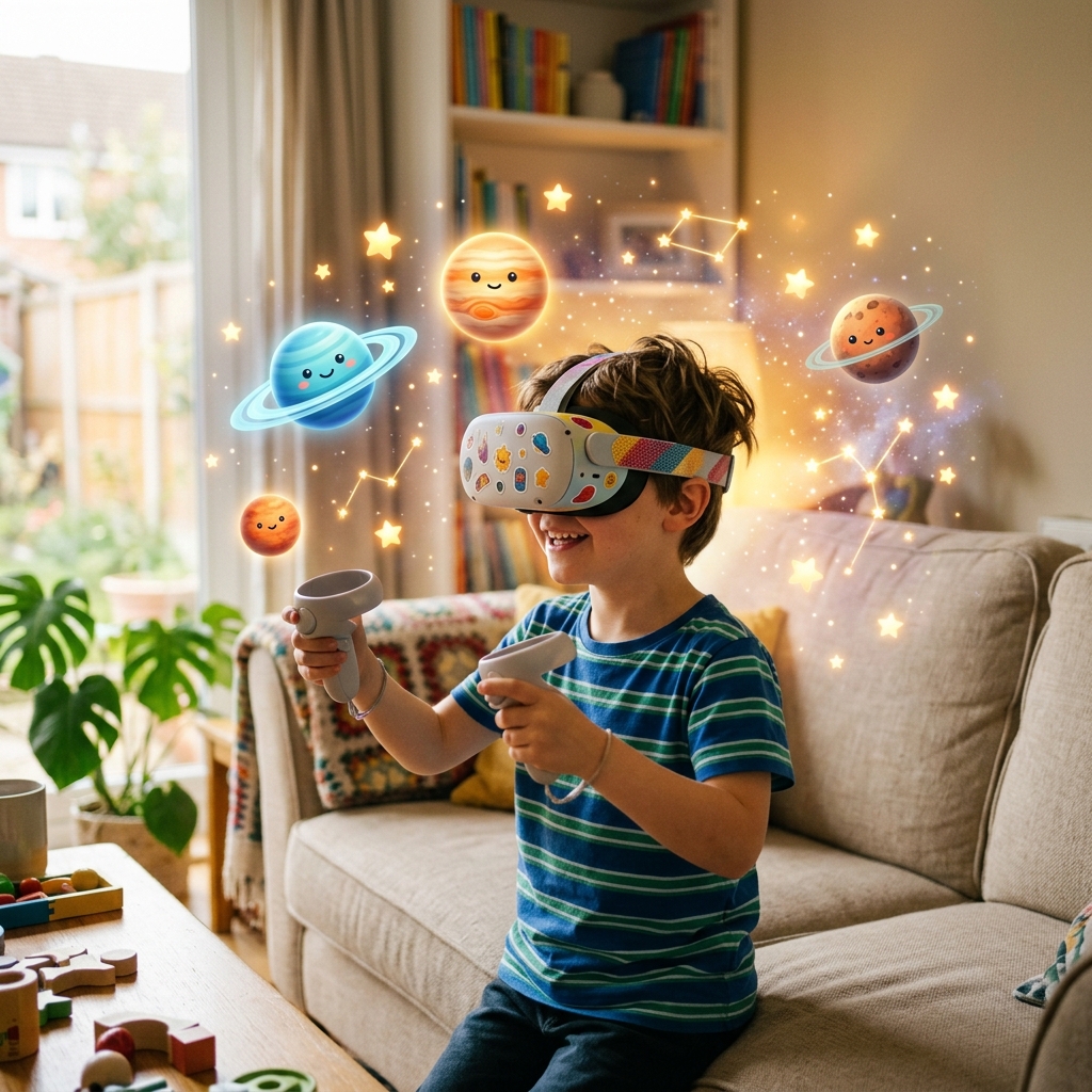 Mobile VR headset for kids