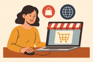 Como criar uma loja virtual com tablet e etapas visuais