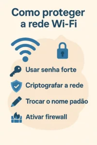 Como proteger a rede Wi-Fi com etapas visuais