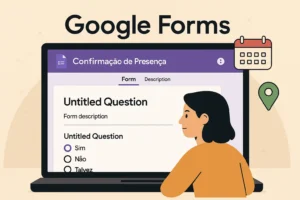 Exemplo de formulário do Google em português