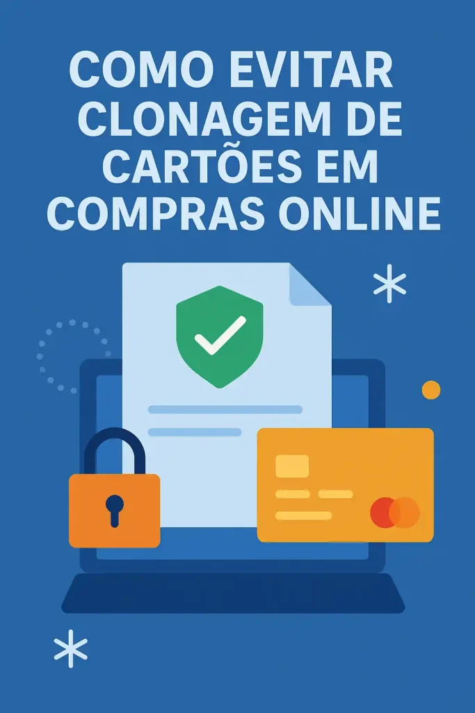 Como evitar clonagem de cartões em compras online