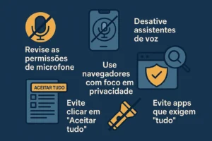 Como proteger sua voz na internet com práticas simples