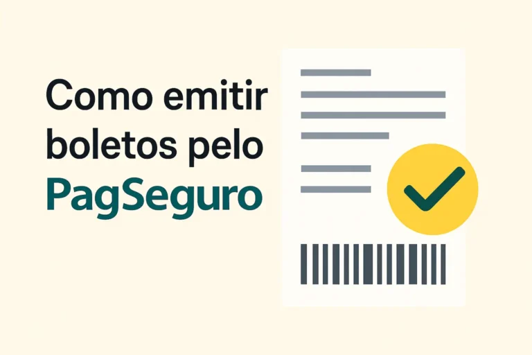 Como emitir boletos pelo PagSeguro com código de barras