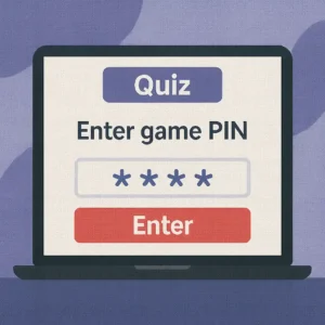 Hosting a live Kahoot session in a virtual classroom