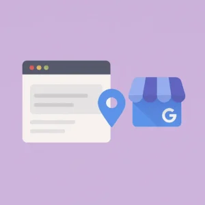 Tela com informações de empresa cadastrada no Google Meu Negócio