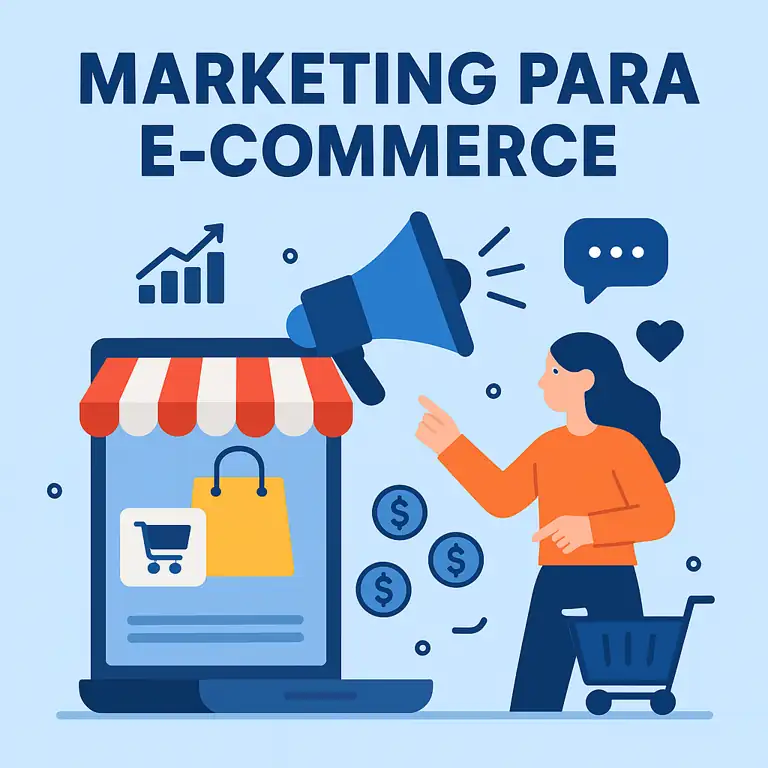 Marketing para e-commerce com estratégias digitais e anúncios online